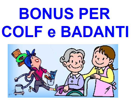 bonus-badanti Decreto Maggio: Bonus da 400 a 600 euro per                Colf e Badanti